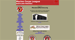 Desktop Screenshot of marylandmarines.org